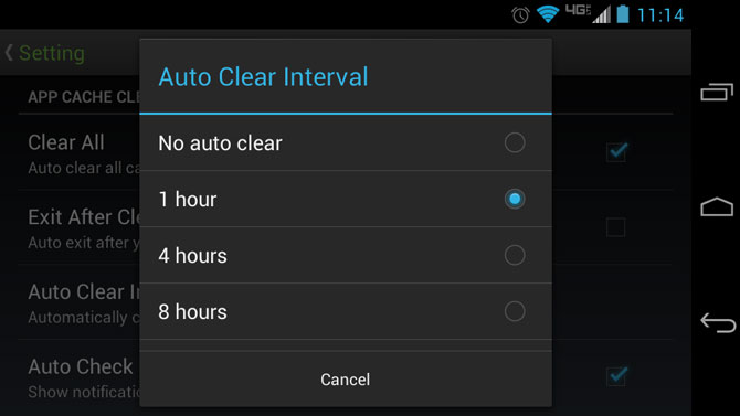 App Cache Cleaner for android