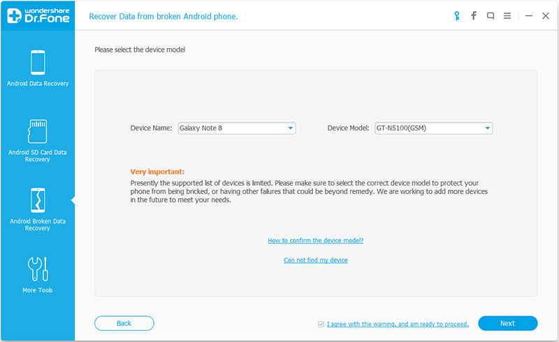 recover data from broken samsung galaxy