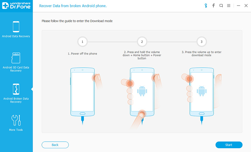 retrieve data from broken samsung phone