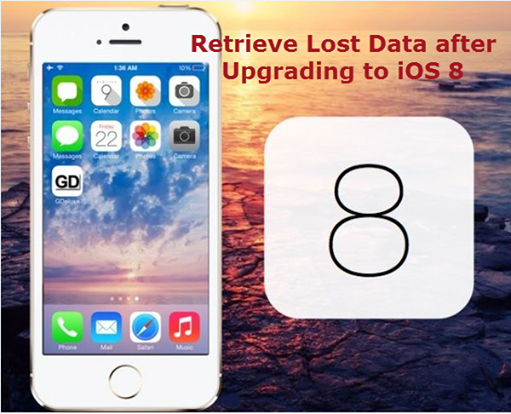 recover lost data from iPhone ios 8