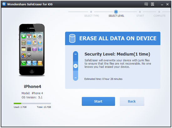 Erase iPhone Data to Speed up your iPhone, iPad