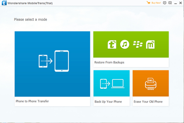 Transfer Android data to iPhone